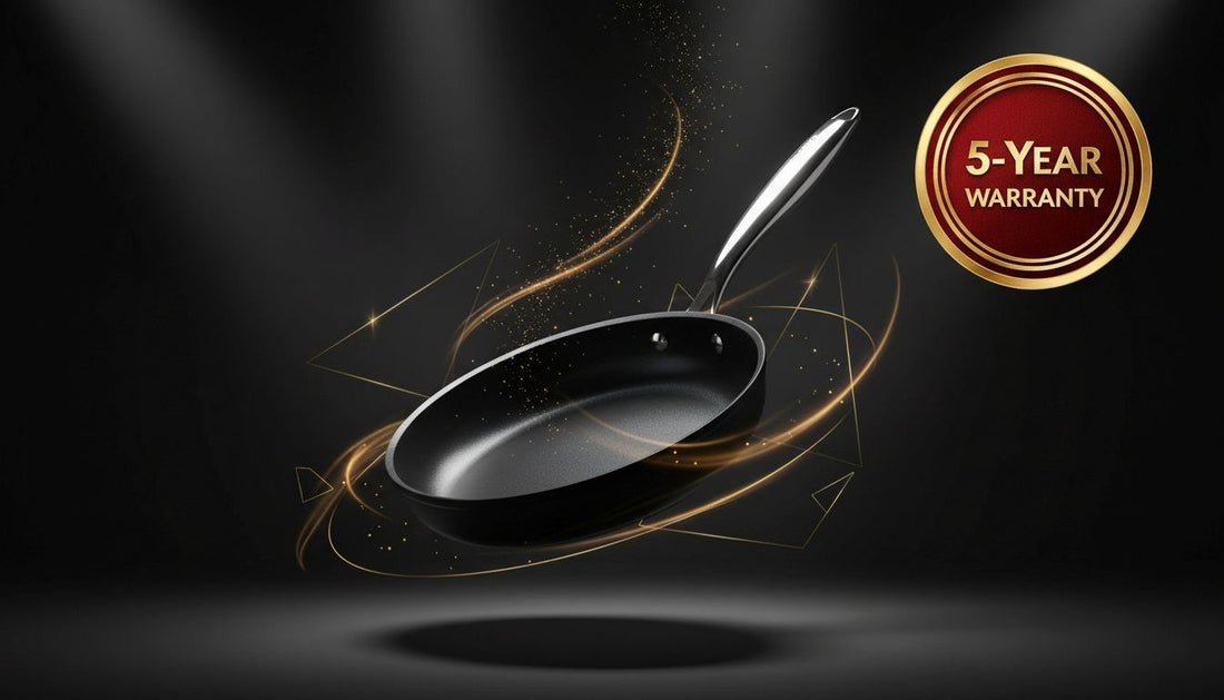 Ausker Launches a 5-Year Extended Warranty for Non-Stick Pans (Including wear and tear)