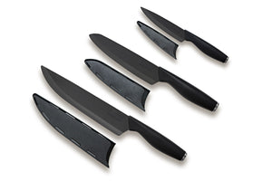 De keramische messenset 