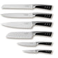 The Stainless Steel Knife Set with Block
