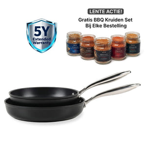 De Koekenpan – Nero (PEEK Anti-aanbak | PFOA-vrij | 5-jaar garantie)