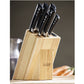 The Stainless Steel Knife Set with Block